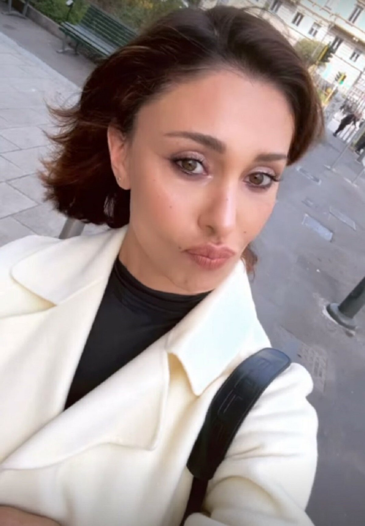 Nuovo look Belen Rodriguez nuovo taglio capelli