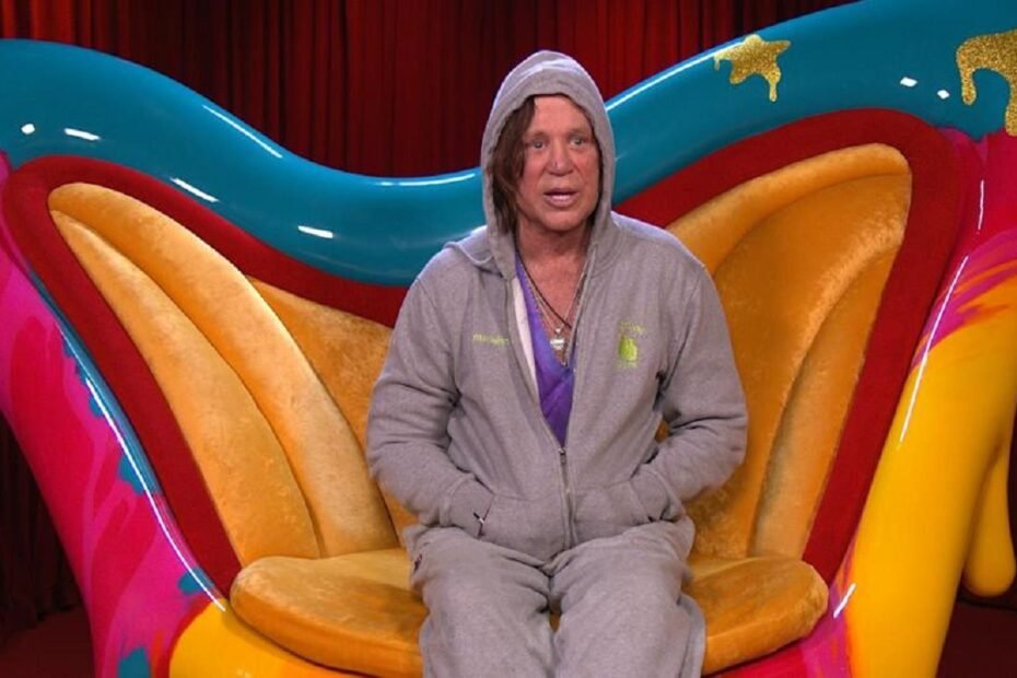 Mickey Rourke espulso dal GF Vip inglese