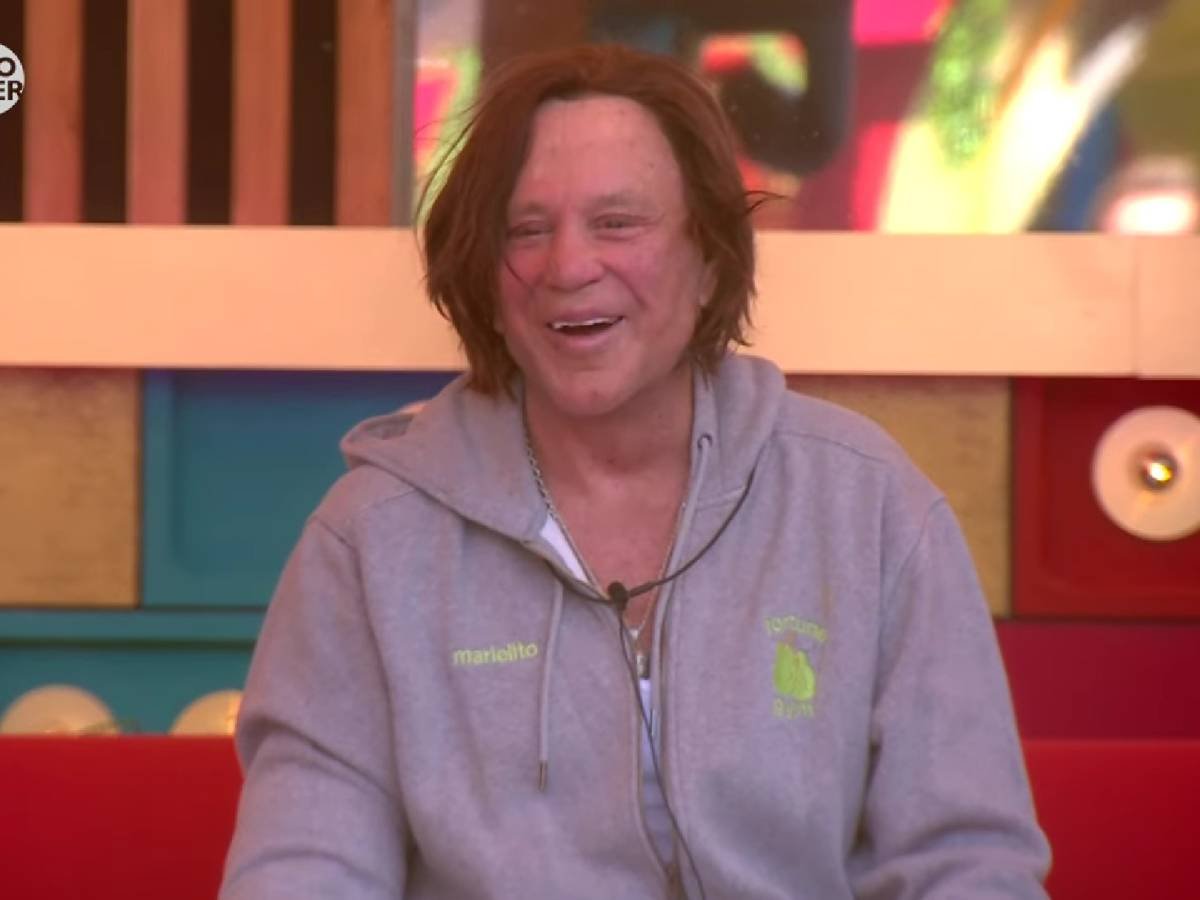 Mickey Rourke espulso dal GF Vip inglese