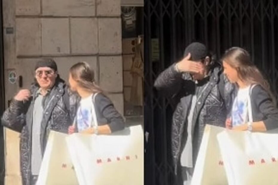 Renato Zero e il video delle polemiche al centro di Roma