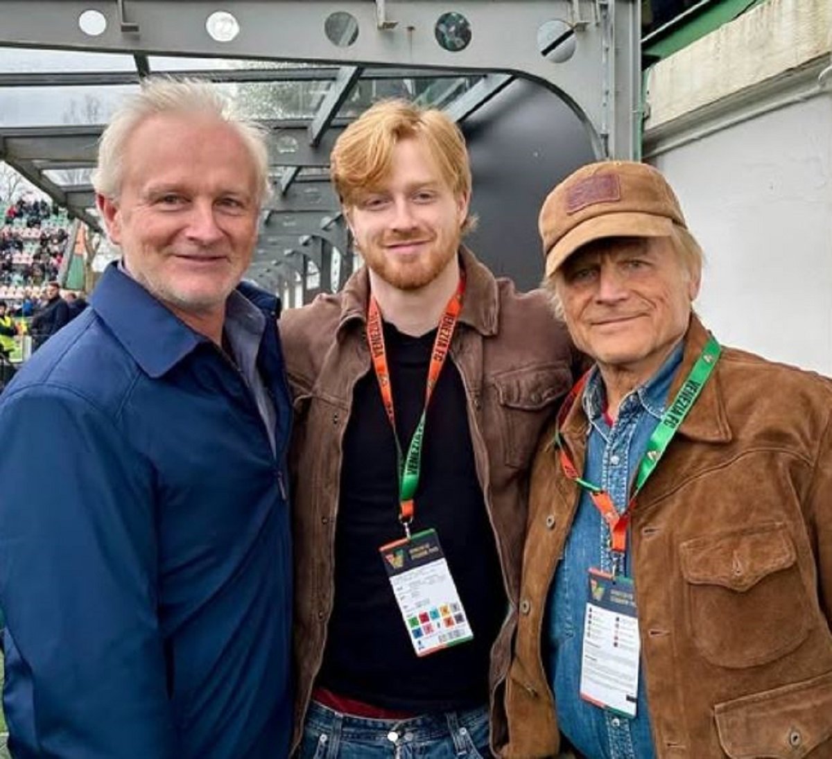 figlio e nipote di Terence Hill foto insieme